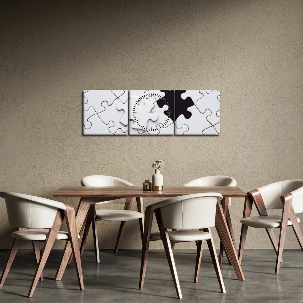 Puzzle képe (órával) (90x30 cm)