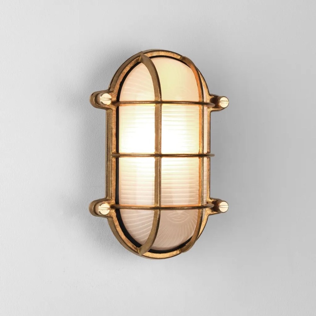 ASTRO LIGHTING 1376006 THURSO Klasszikus Kültéri Fali Lámpa Sárgaréz E27 IP44