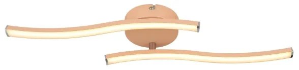 Globo 67178P - LED Felületre szerelhető csillár TYLER LED/12W/230V 3000K narancs