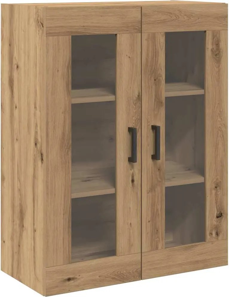 vidaXL Fali Szekrény Artisan tölgy 69,5 x 34 x 90 cm Faanyag