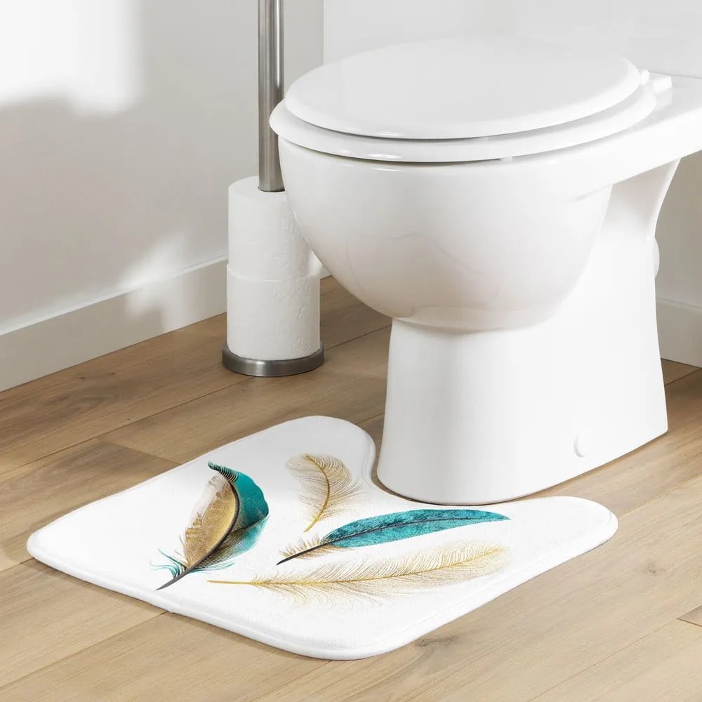 Fehér fürdőszobai kilépő WC-hez 45x45 cm Plumiss – douceur d'intérieur