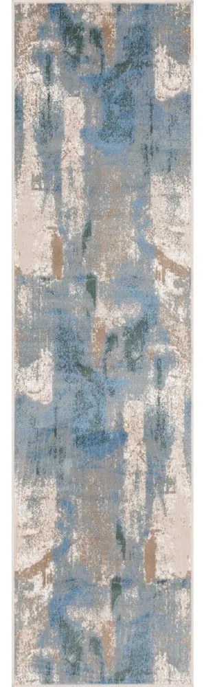 Világoskék futószőnyeg 80x300 cm Sensi Zashi – FD