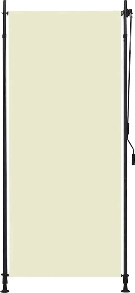 vidaXL krémszínű kültéri roló 100 x 270 cm