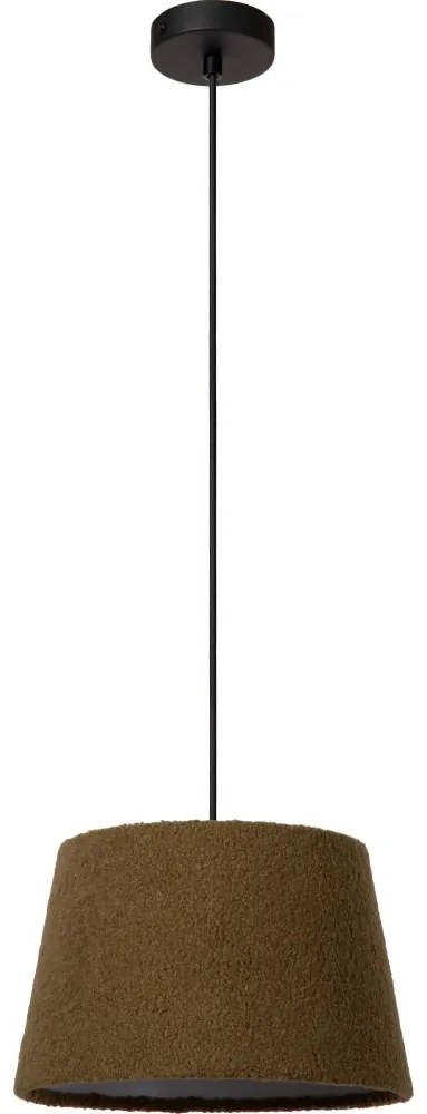 Lucide 10416/01/33 - Csillár zsinóron WOOLLY 1xE27/60W/230V zöld