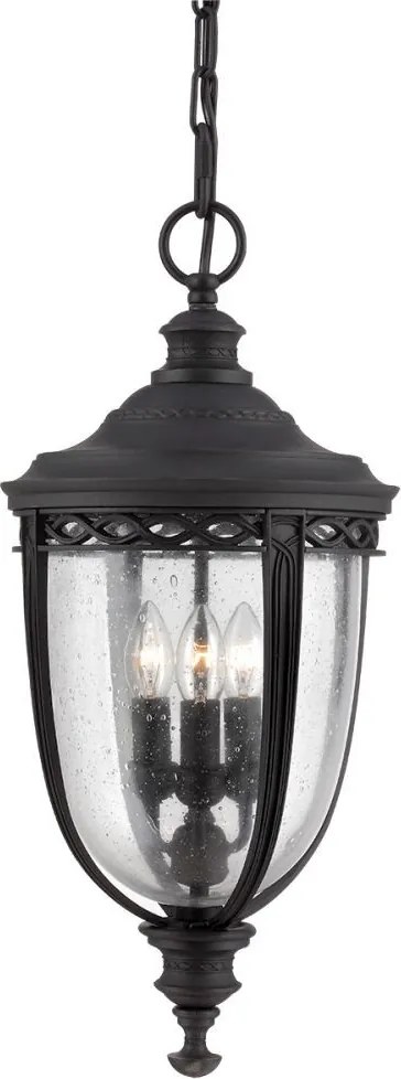 ELSTEAD TEAD-FE-EB8-L-BLK ENGLISH BRIDLE Kültéri Függő Lámpa IP23