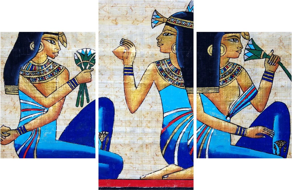 Kép - egyiptomi festmények (90x60 cm)