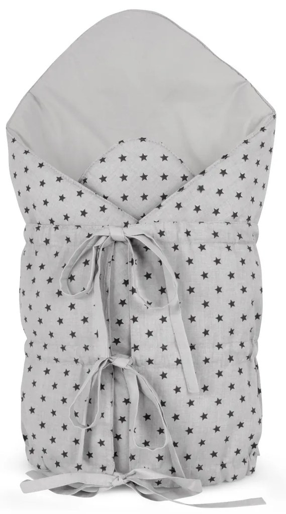 Bellatex Csillagok pólya szürke, 75 x 75 cm