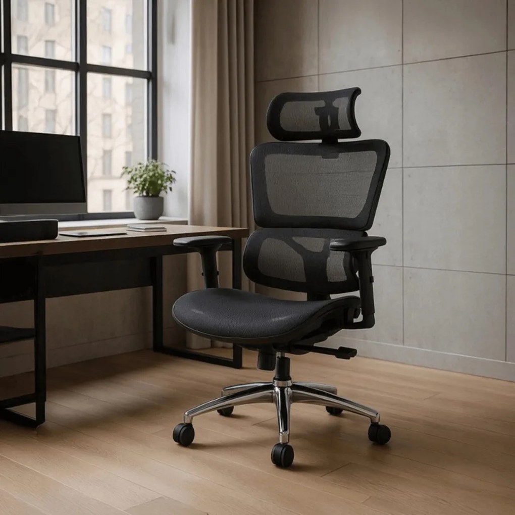 ROYAL forgószék ergonomikus fekete