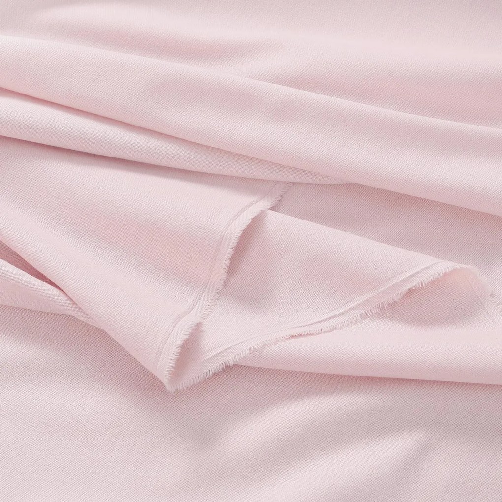 Goldea természetes lenvászon keverék - púderrózsaszín 300 cm