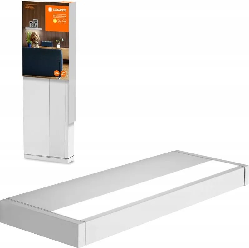 Led Fali Lámpa Megvilágított Polc 6.5W 550lm IP44 3000K Linear Ledvance
