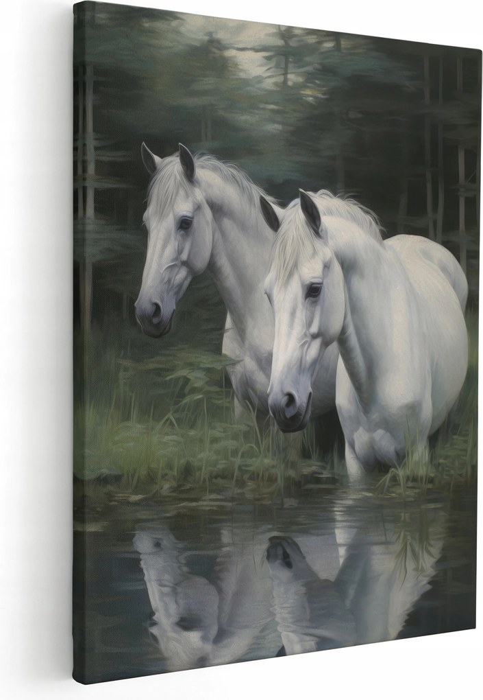 Vászonkép Faliképek A Nappaliba Ló Lovak Természet *többféle minta