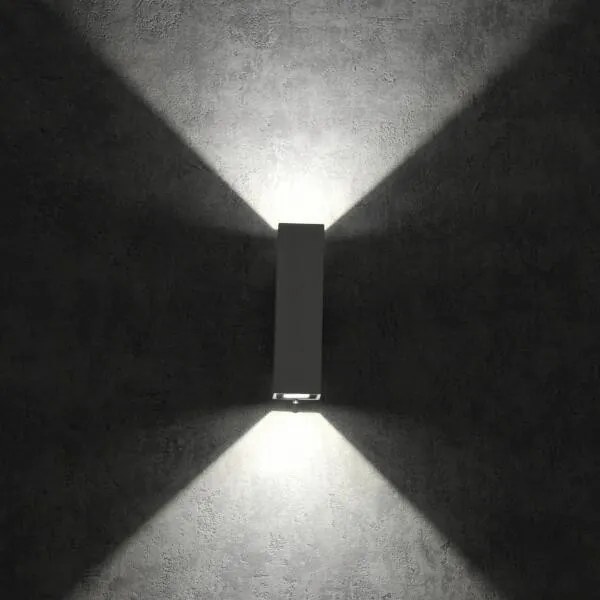 POLUX 319982 ORLEAN Modern Kültéri Fali Lámpa Fehér LED IP44