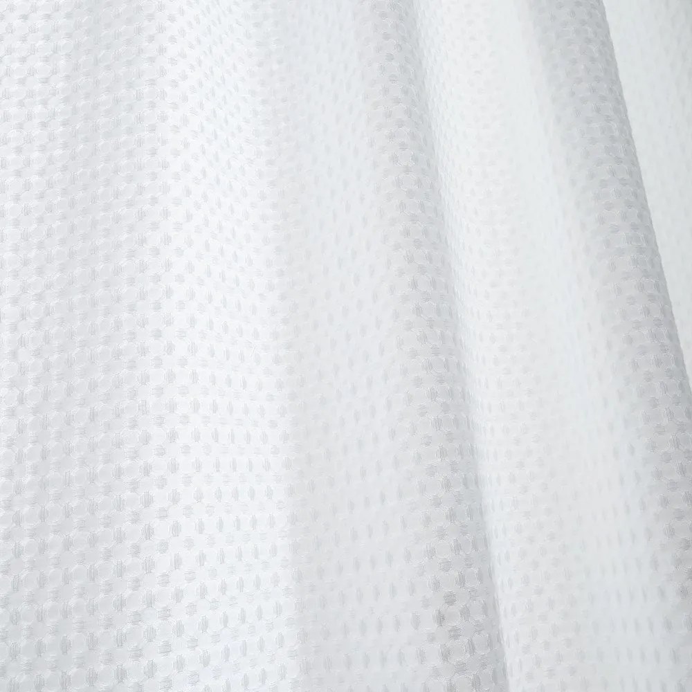 Fehér fényáteresztő függöny 140x229 cm Muscat Waffle – Pineapple Elephant