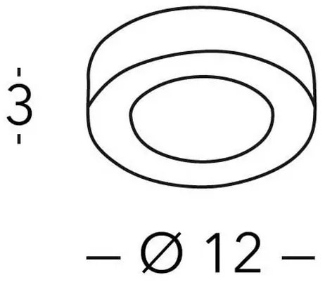 Kolarz A1344.10R.BK - LED Dimmelhető mennyezeti lámpa CLICK LED-GX53/7W/230V