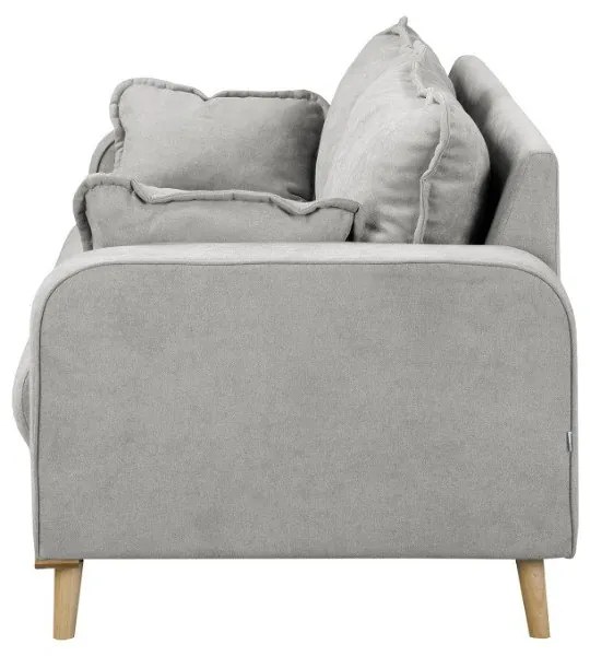 Világosszürke kanapé 193 cm Beata – Ropez