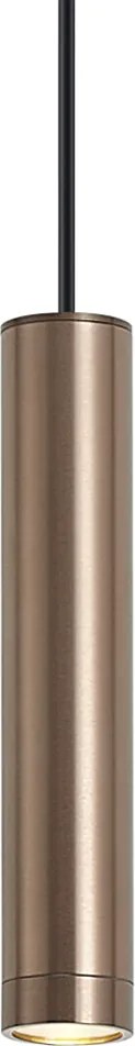 Design függőlámpa sötét bronz GU10 50mm IP44 - Tuba