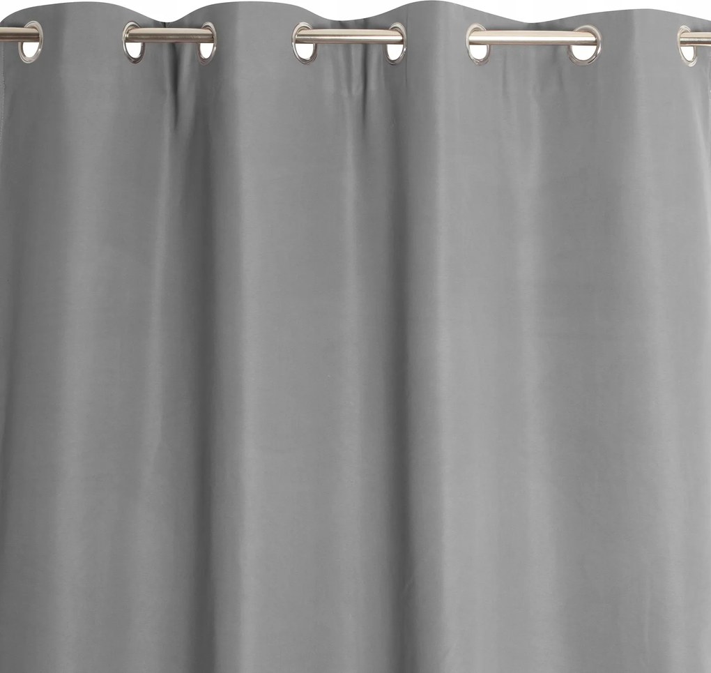 Must Thermique dekorfüggöny 138 x 260 cm világosszürke