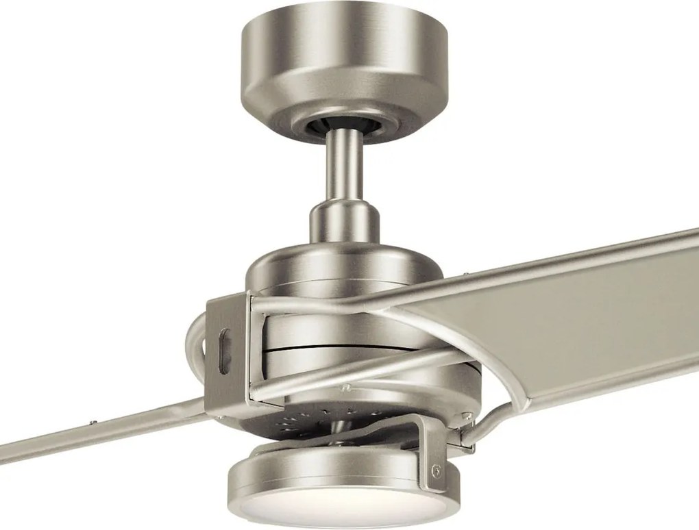 KICHLER KLF-XETY-56-BN XETY Ventilátoros lámpa Nikkel, Pezsgő LED IP20