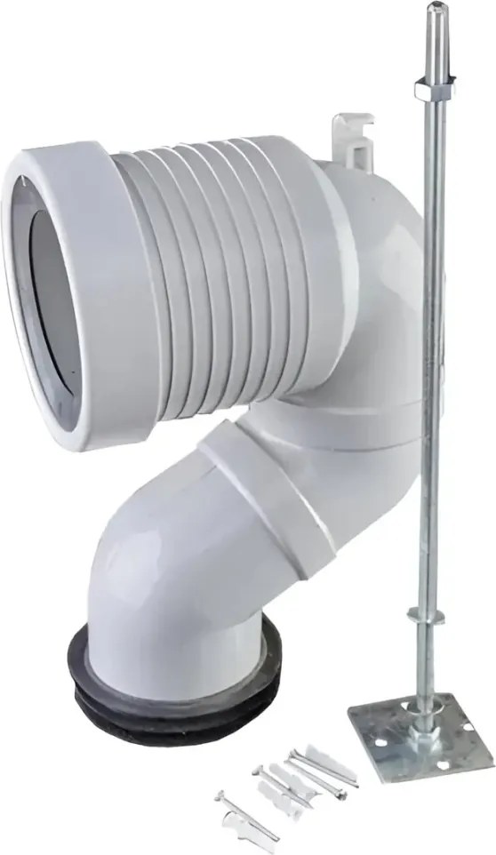 S-bekötő álló és monoblokkos WC-hez