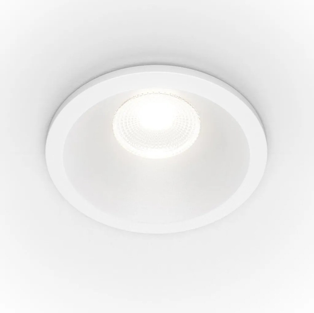 MAYTONI DL034-01-06W4K-D-W ZOOM Fürdőszobai Beépíthető Lámpa Fehér LED IP65