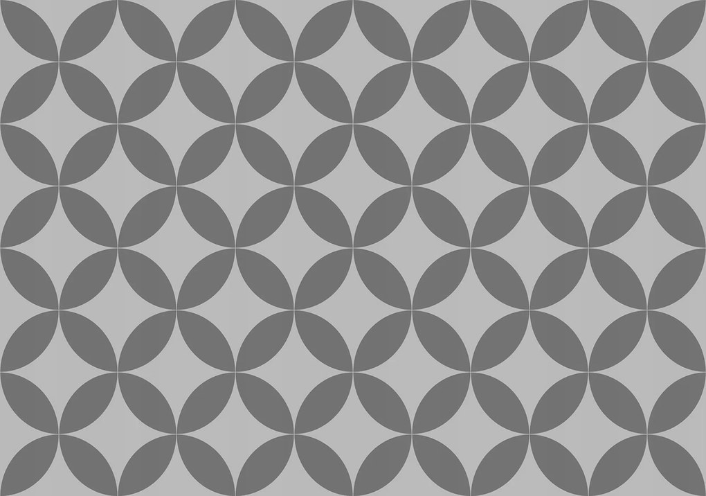 Fotótapéta Szürke ovális absztrakt vinil geometria 368x254 +ragasztó