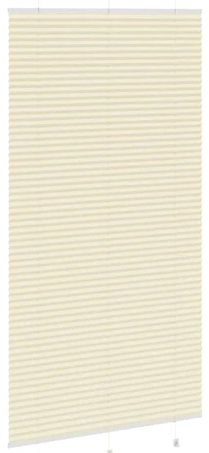 pliszírozott redőny krém 110x200 cm szövetszélesség 109,4 cm
