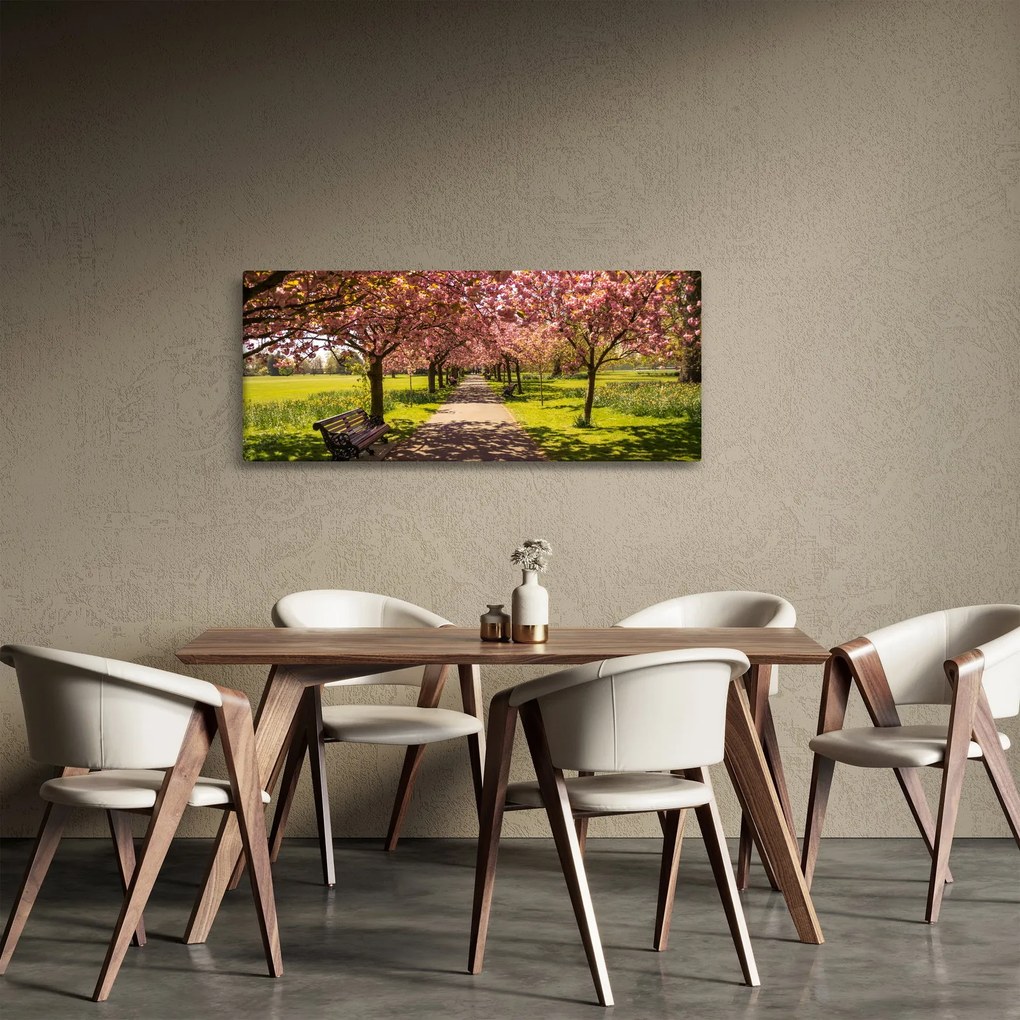 Kép - cseresznye ültetvény (120x50 cm)