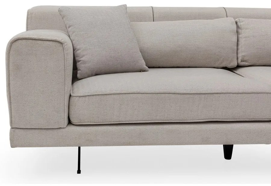 Jivago világosbézs sarokkanapé, jobb oldali - Artie