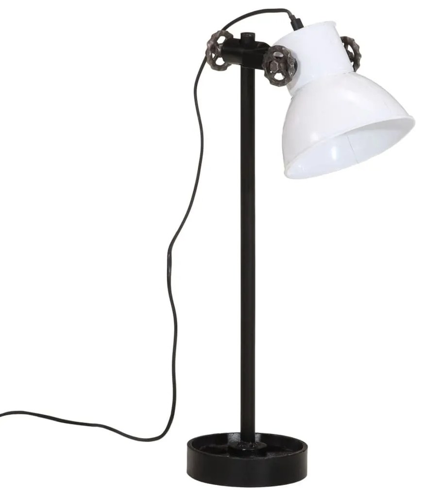 fehér asztali lámpa 25 W 15x15x55 cm E27
