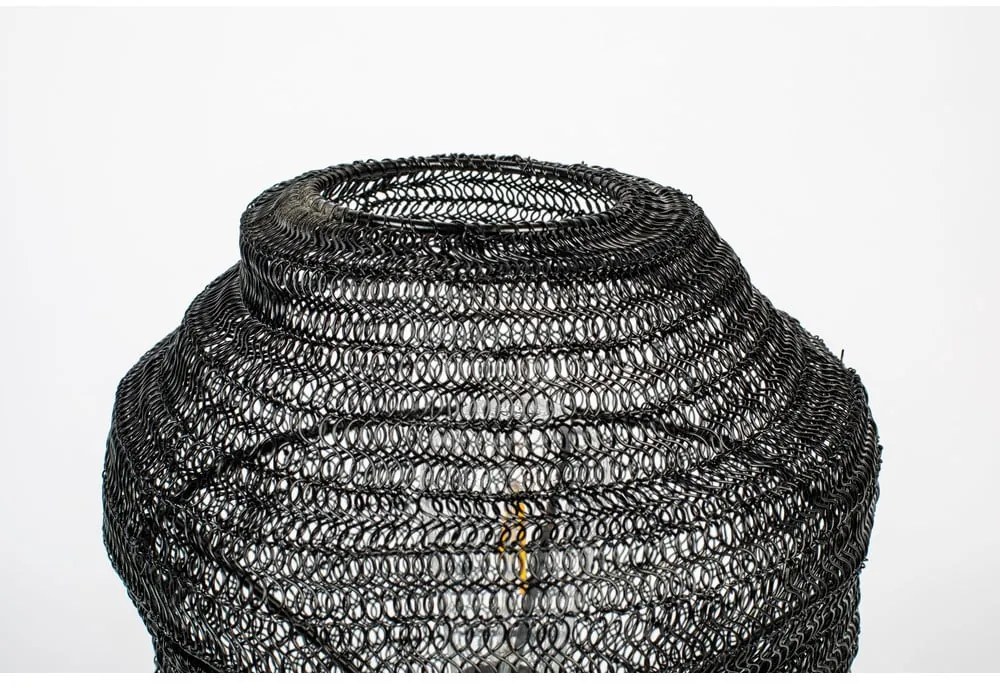 Lena fekete asztali lámpa - White Label