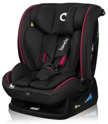 Lionelo AART i-Size autósülés 40-150 cm fekete/piros