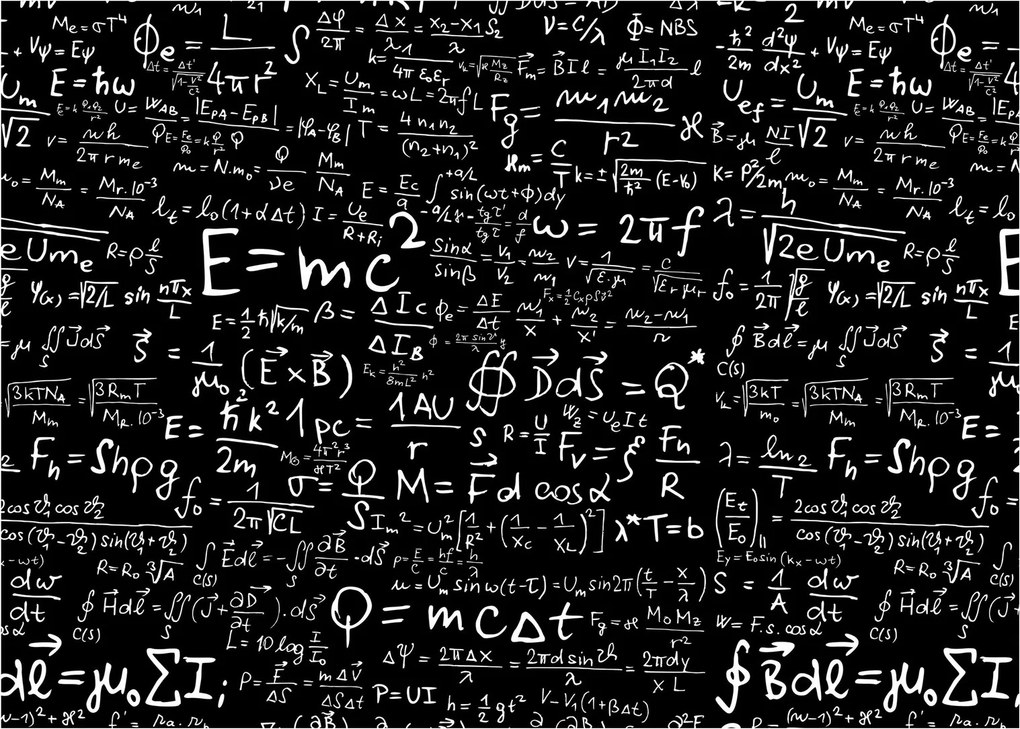 Kép - Matematika (70x50 cm)