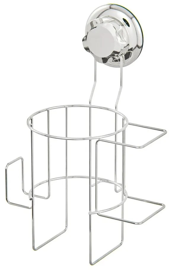Öntapadós fém hajszárító tartó Bestlock Bath – Compactor