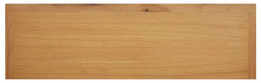 tömör tölgyfa cipőtartó állvány 114 x 37 x 45 cm