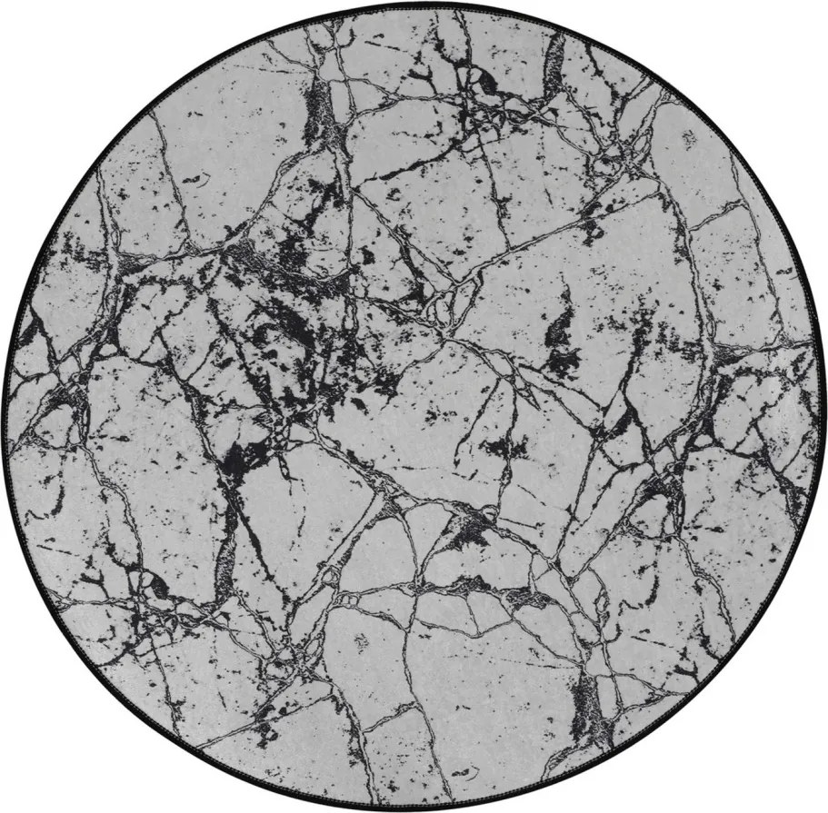 Marble fehér fürdőszobai szőnyeg 100 cm
