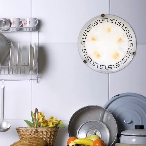 Rabalux 7649 - Mennyezeti lámpa ETRUSCO 2xE27/60W/230V