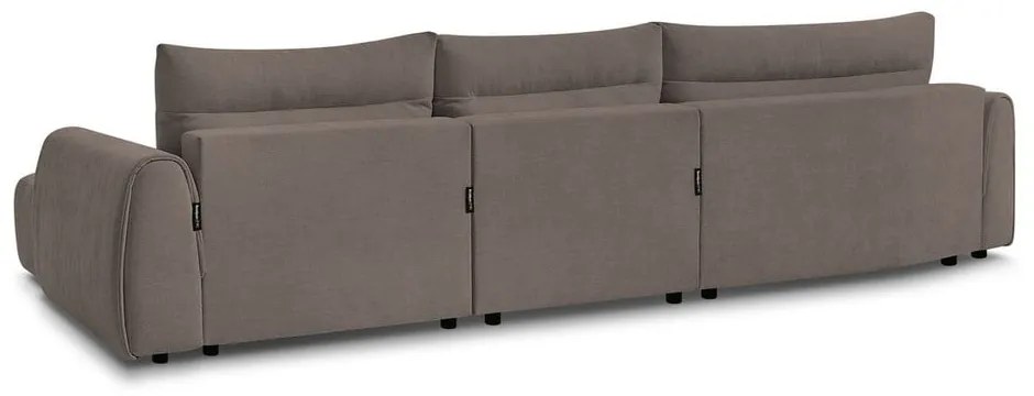 Barna sarokkanapé Aden – Bobochic Paris