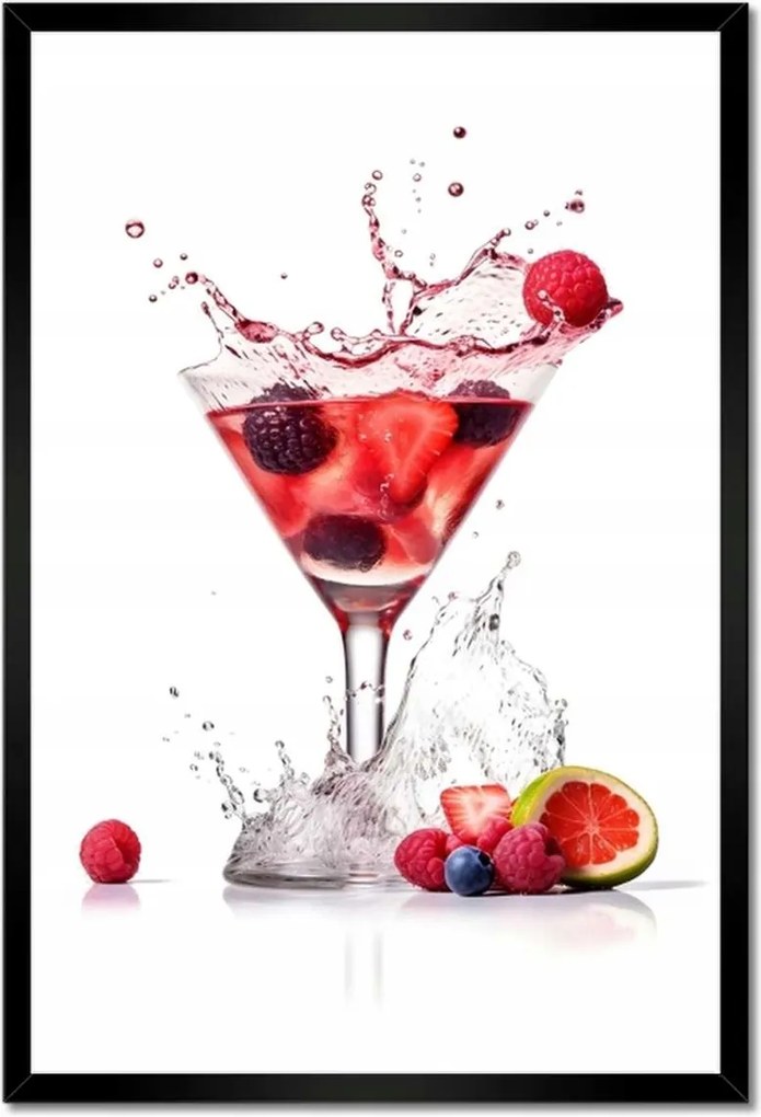 Poszterek keretben 40x60 Színes ital