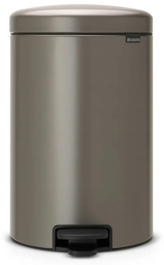 Szürke acél pedálos szemetes 20 l NewIcon – Brabantia
