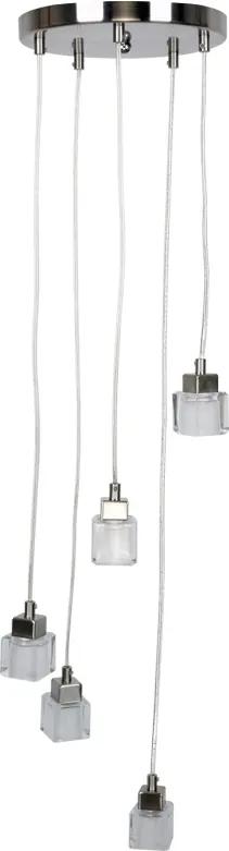 TOP LIGHT Top Light - Mennyezeti lámpa Velence 5xG9/40W/230V opál üveg TP0907