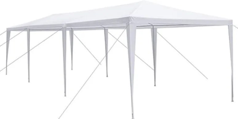 Party sátor fehér színben, 3 méretben-3x9 méteres