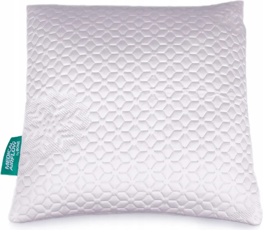 Hűsítő párnahuzat 40x40 fehér, légáteresztő szerkezet, erős, puha