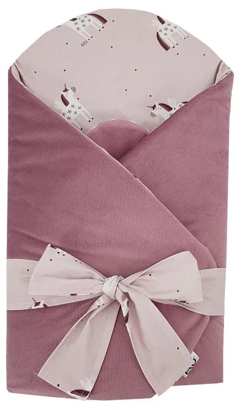 EKO - Pamut pelenkás takaró UNICORN 75x75 cm