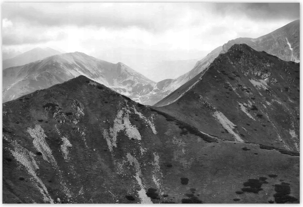 Poszterek 155x105 Tátra Lengyel hegyek Kilátás