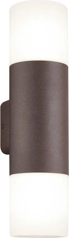 TRIO 222260224 HOOSIC Modern Kültéri Fali Lámpa Réz E27 IP44