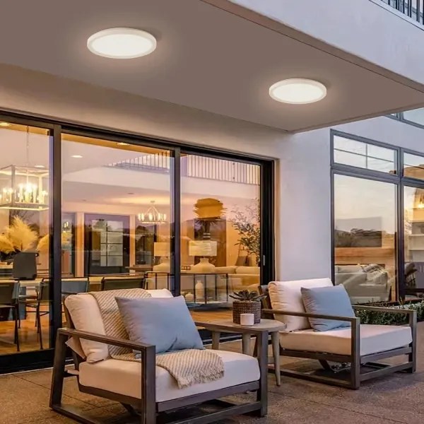 Brilagi - LED Fürdőszobai lámpa ULTRA SLIM LED/12W/230V átm. 22,5 cm fehér IP54