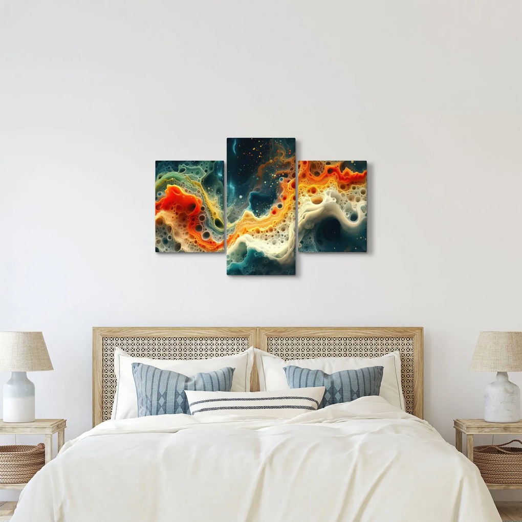 Kép - Modern absztrakció (90x60 cm)