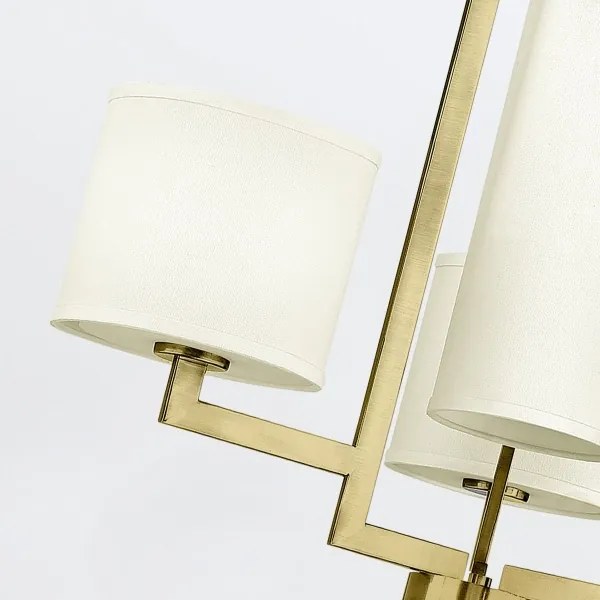 Hinkley HK-HAMPTON4-BB - Láncos csillár HAMPTON 4xE27/60W/230V arany