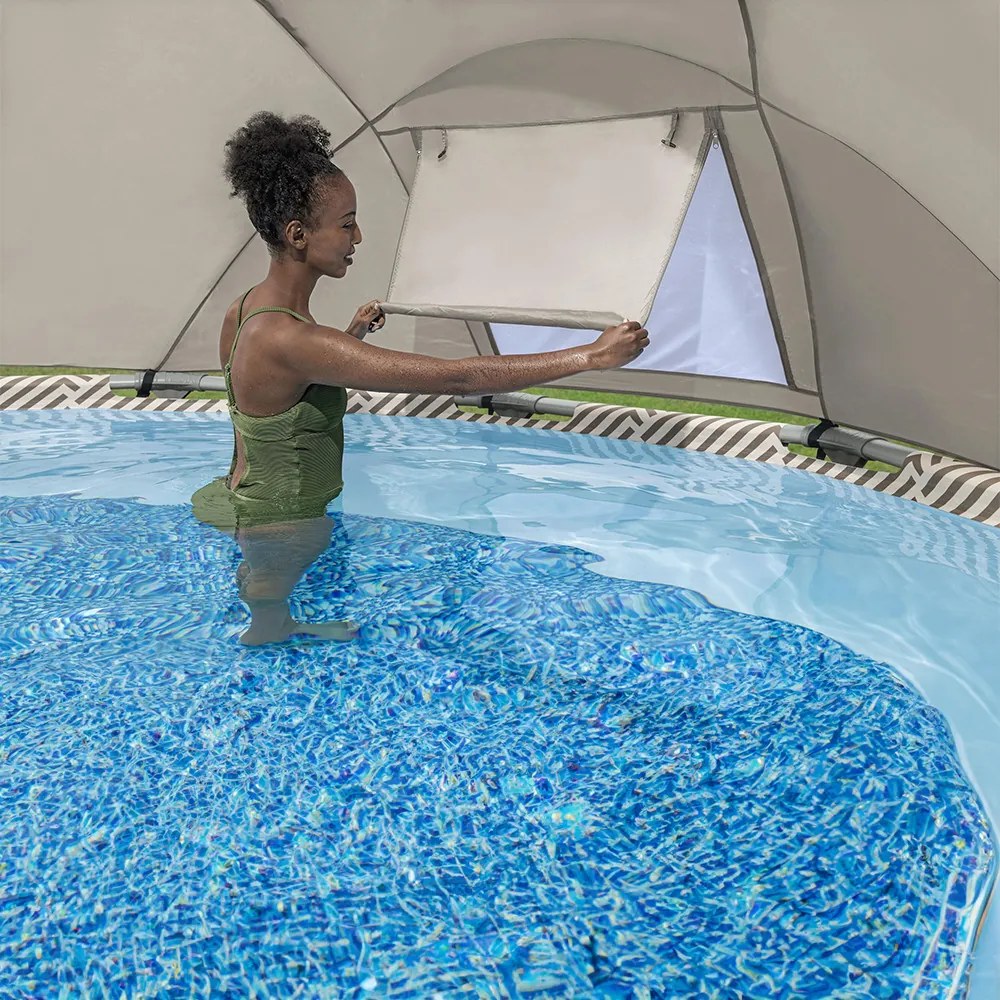 Bestway Entalula fémvázas medence szett 396 x 107 cm