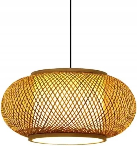 Mennyezeti Lámpa Függő Bambusz Boho Ratan Fa